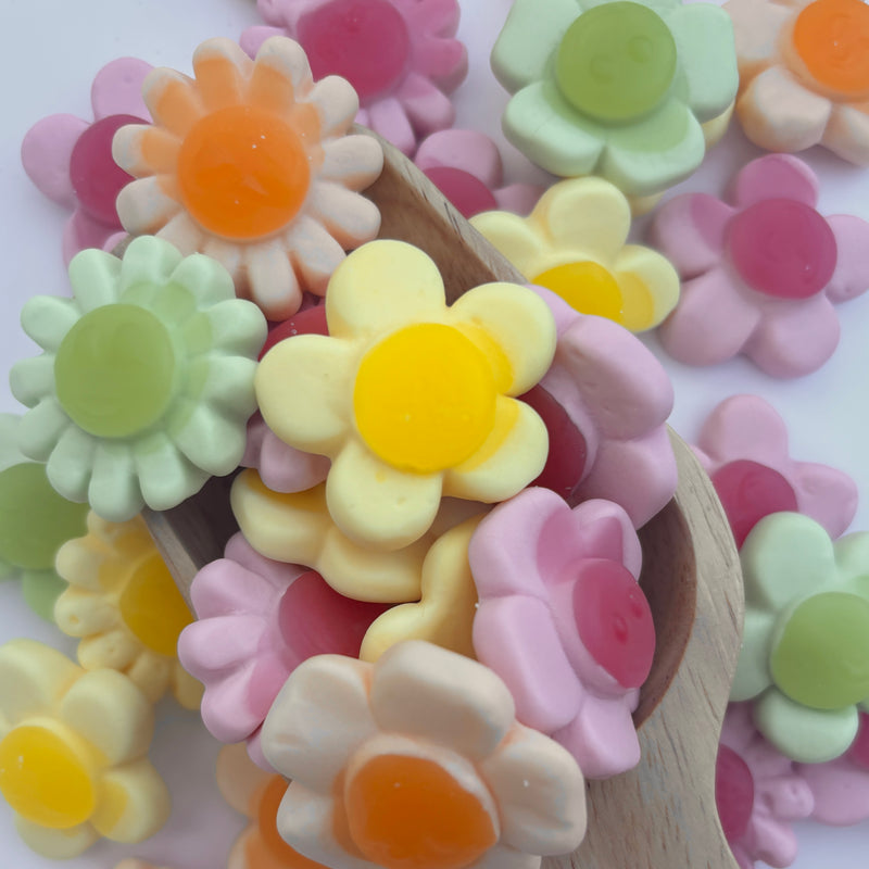 hand-packed swedish candy flowers inspired by the tradition of lördagsgodis